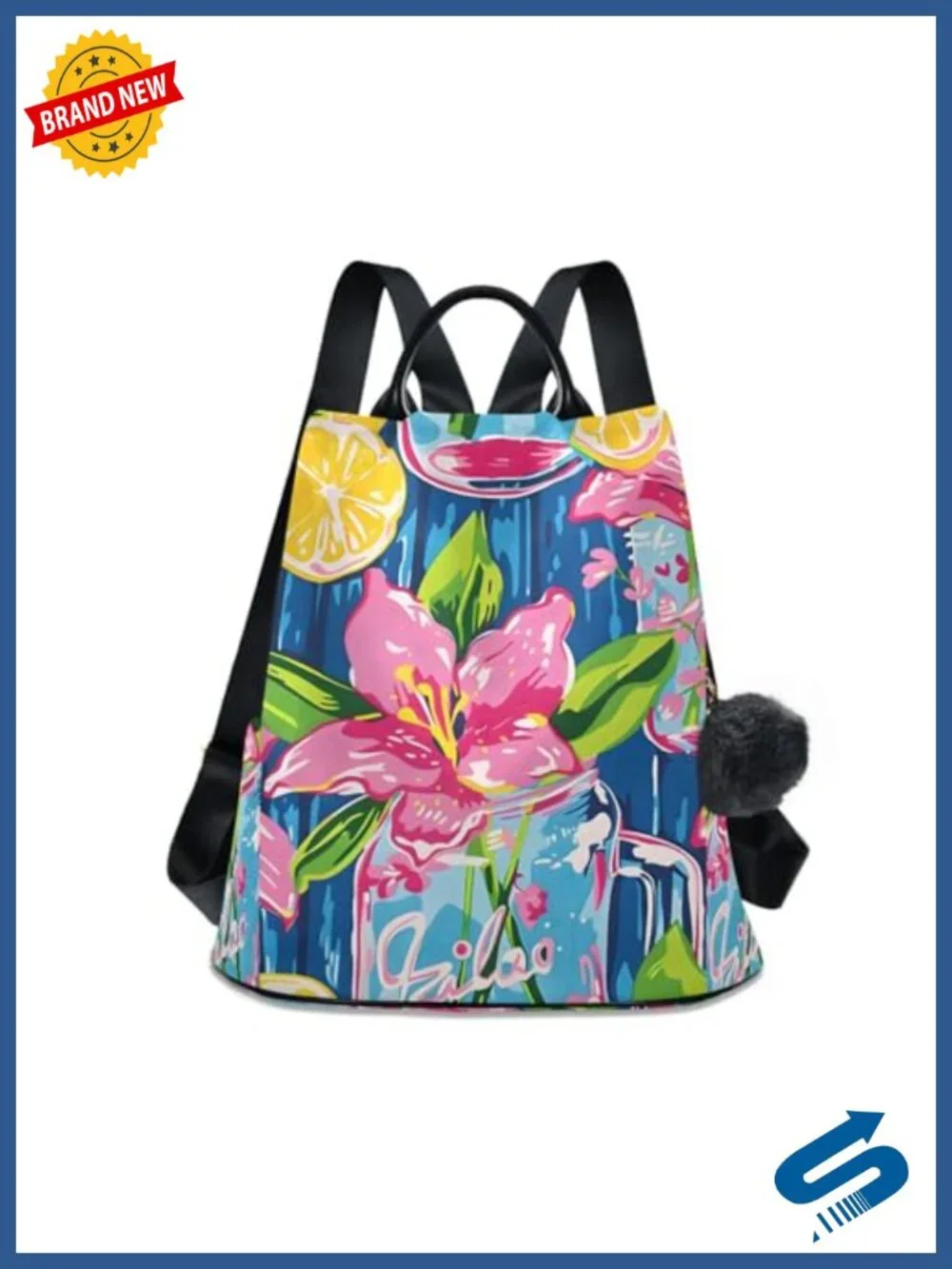Anti-Theft Fashion Backpack Purse for Women, 3-in-1 Carry, 13.4x5.9x15, 290